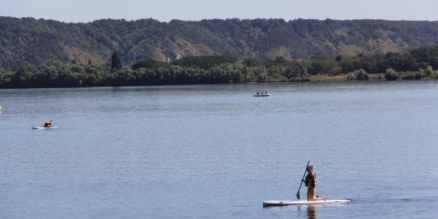 Paddle sur le lac