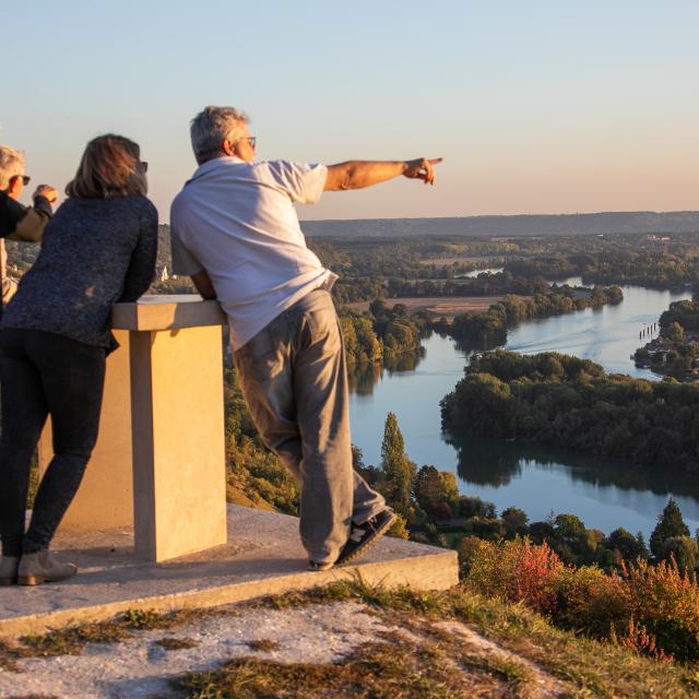 Des points de vue à partager sur la vallée de la Seine en Normandie