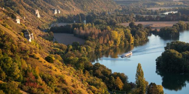 Panorama Vallee Seine en Seine-Eure, Normandie