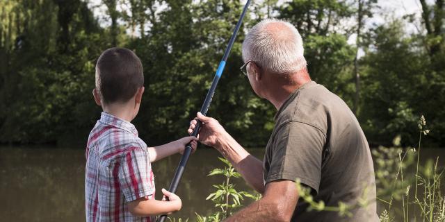 Pêche en famille