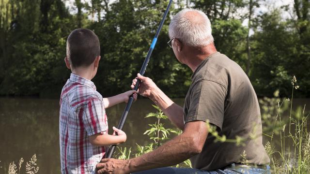 Pêche en famille