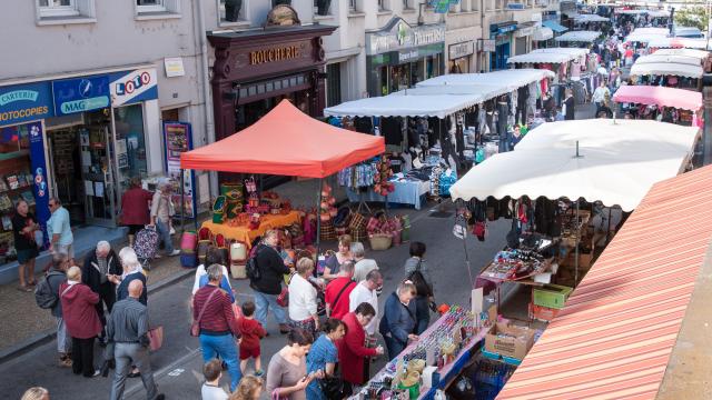 photo du marché de Louviers - Eure