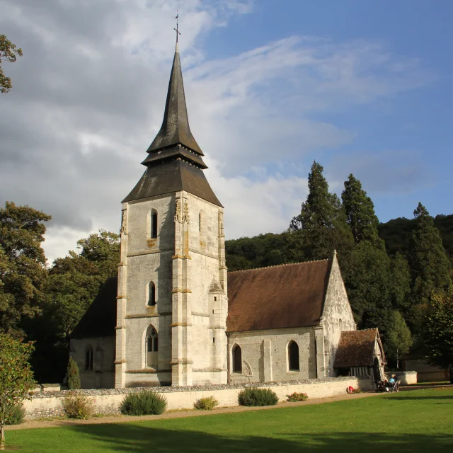 photo de L'église d'Amfreville-sur-Iton en Normandie - Eure