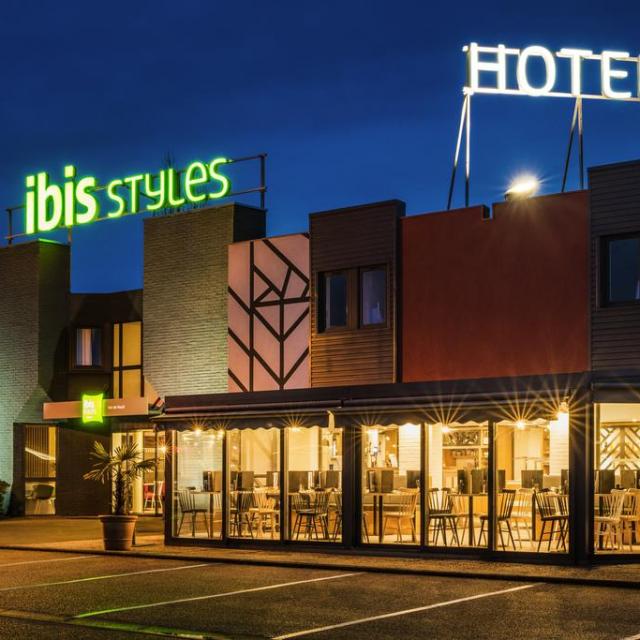 façade d'un Hôtel Ibis Styles