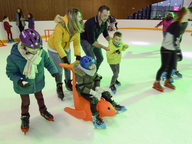 Glacéo / après-midi familles / petite patinoire / 30 novembre 2019 / Louviers