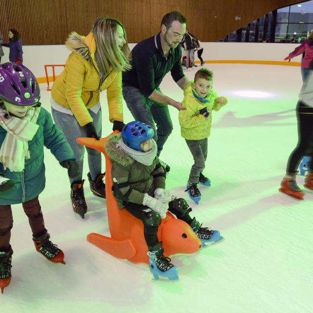 Glacéo / après-midi familles / petite patinoire / 30 novembre 2019 / Louviers