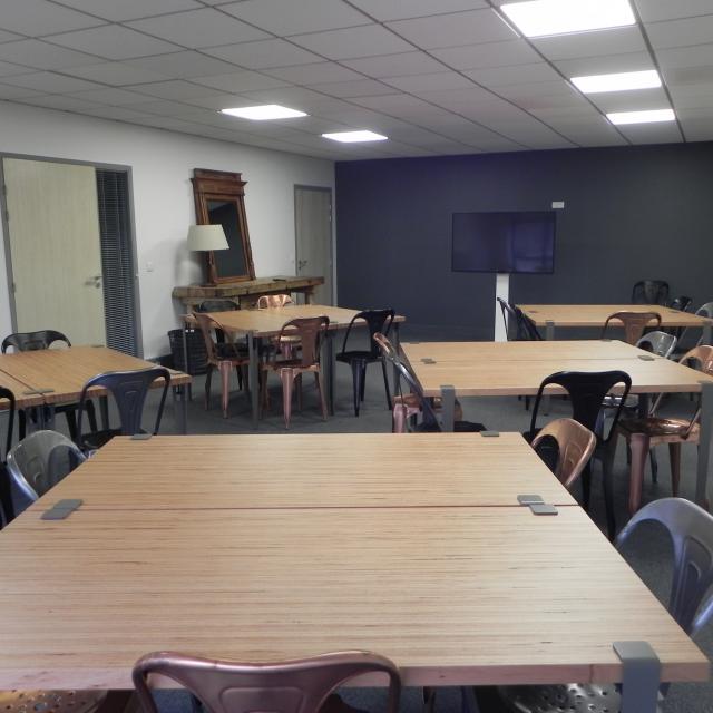 salle de coworking à Louviers en Normandie - Eure