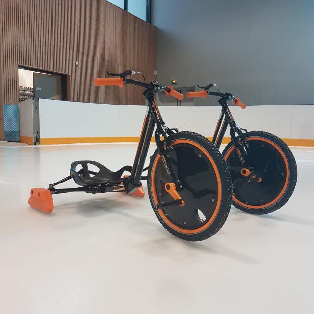 Vélo sur Glace à la patinoire de Louviers - Eure