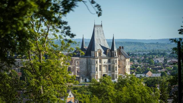 Photo du château de Gaillon dans l'Eure en Normandie