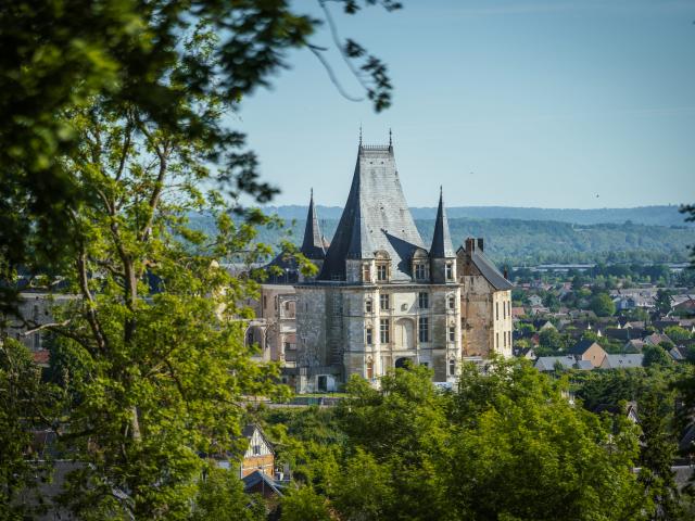 Photo du château de Gaillon dans l'Eure en Normandie