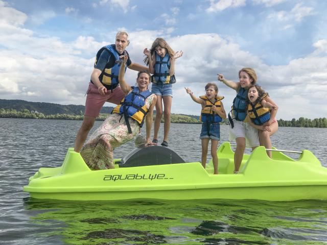 Pedale En Famille Base De Loisirs De Lery Poses Normandie Eure