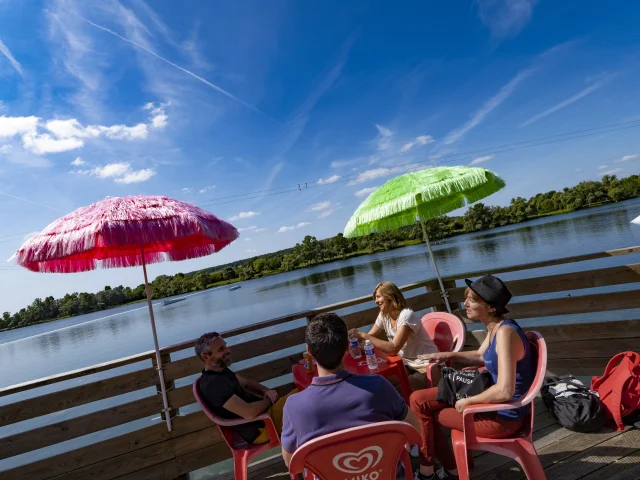 Terrasse Base De Loisirs Lery Poses Normandie Eure