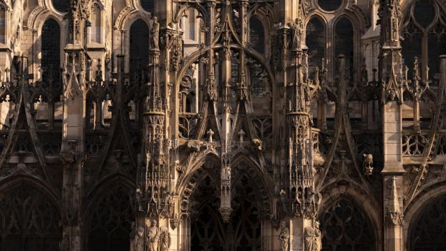 Façade de Notre-Dame de Louviers