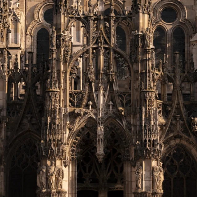 Façade de Notre-Dame de Louviers