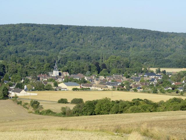 Vue Sur Lacroix Saint Leufroy Eure