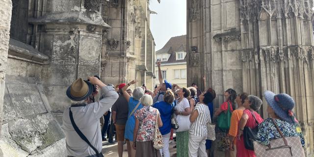 Louviers église visite guidée groupe