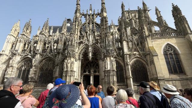 Louviers église visite guidée groupe