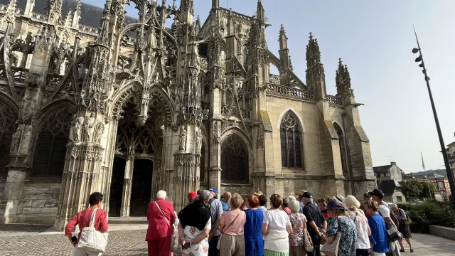 Louviers visite groupe église