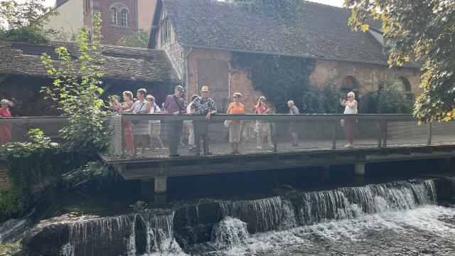 Louviers visite groupe Jardin de Bigard